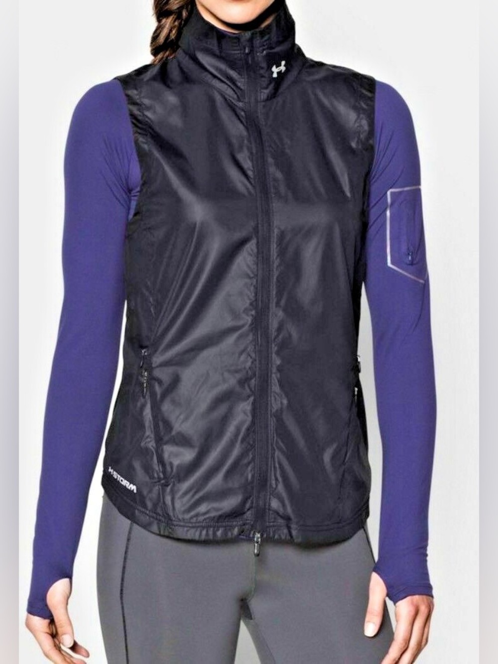 Under Armour Women's Black Nylon Vest